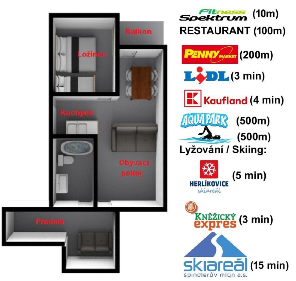 Apartman Berenika Vrchlabí Екстериор снимка